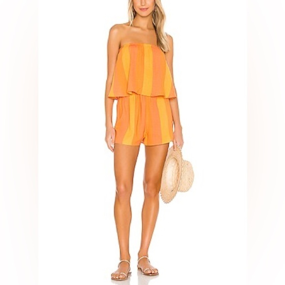 Show Me Your Mumu Thelma Romper Sunkissed Stripe
